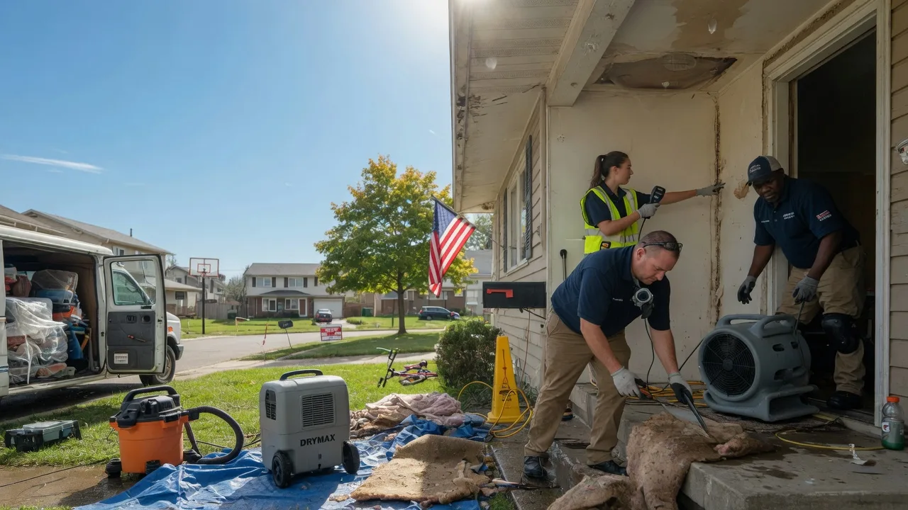 Water Damage Restoration in Belcourt, ND near me